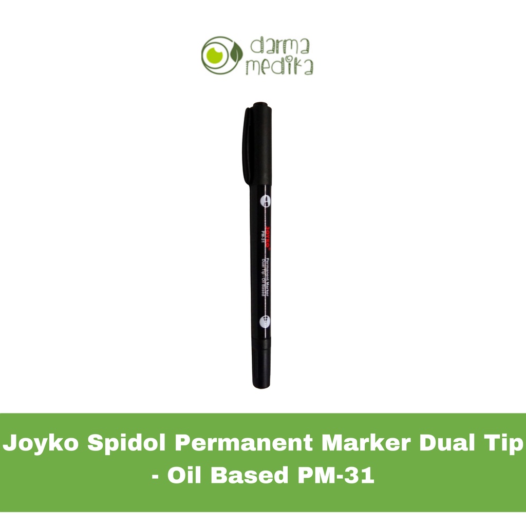 Joyko Spidol Permanent Marker Dual Tip - Oil Based PM-31