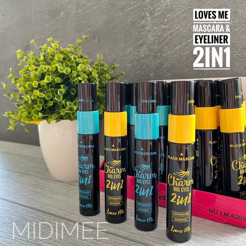 MASCARA&amp;EYELINER LOVE ME BPOM WATERFROOP