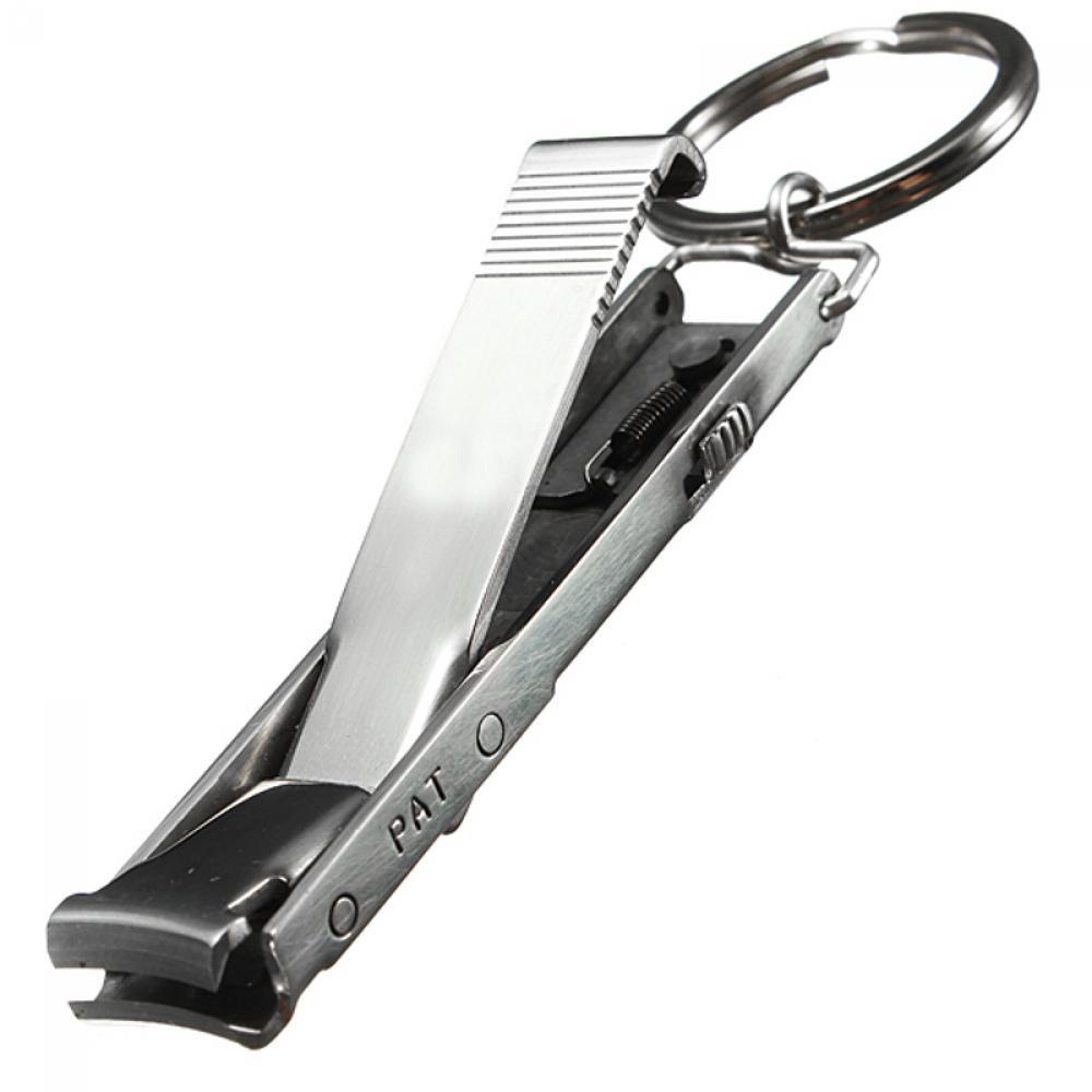 Top Nail Clipper EDC Keyring Pemotong Perawatan Ujung Kaki