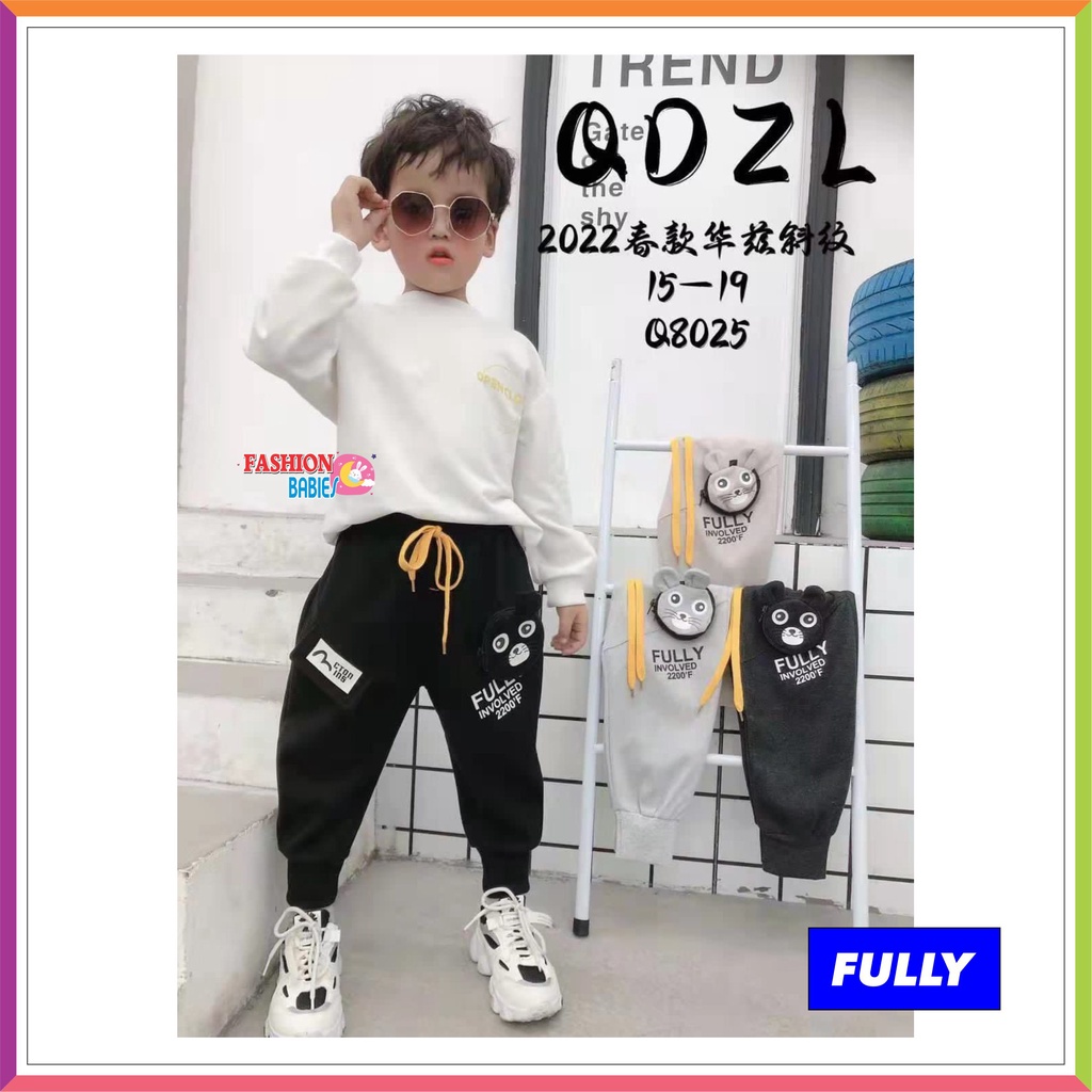 ❤FASHIONBABIES❤ LEGGING BABY BOY / LEGGING JOGGER BAYI IMPORT KOREA