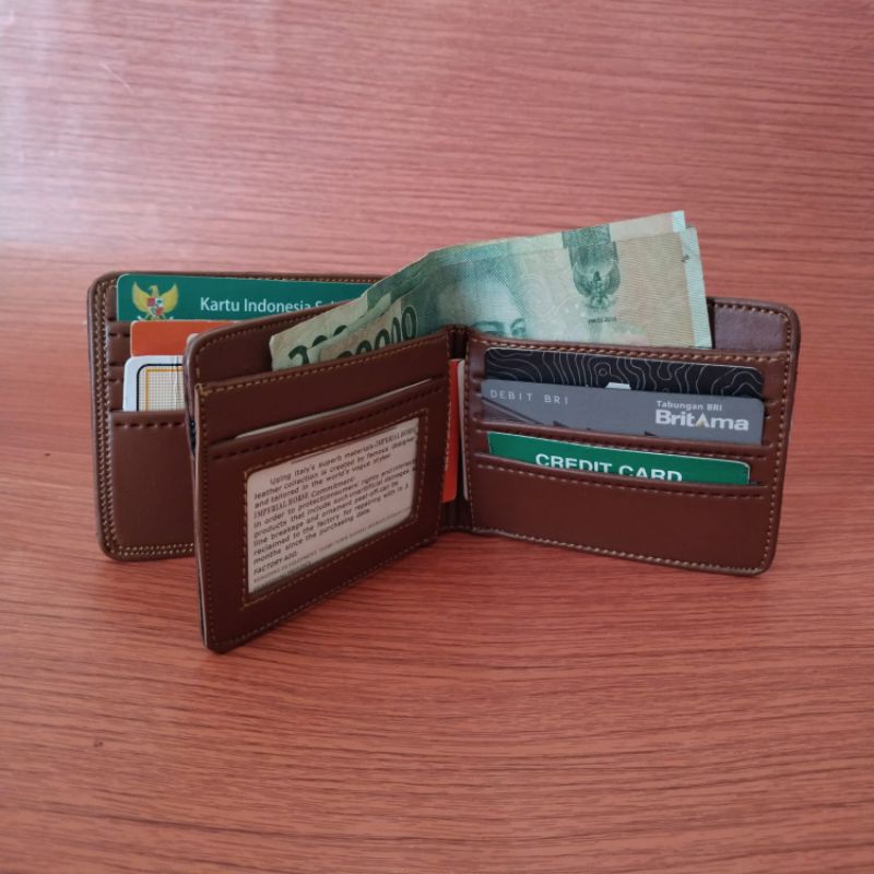 Cod Dompet Lipat Polos Dompet Pria k-606