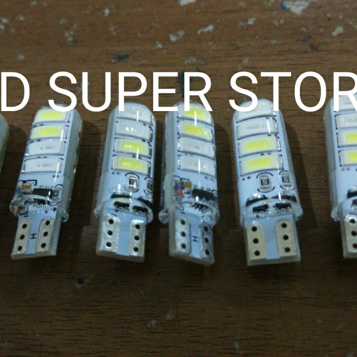 [5set] T10 Kedip 8L 12 volt dan 24 volt