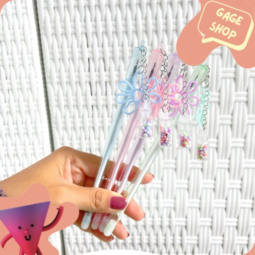 

pulpen botol bunga matahari pena tinta hitam kebutuhan sekolah anak aat tulis pen lucu imut bolpen unik fancy keren bisa COD termurah import