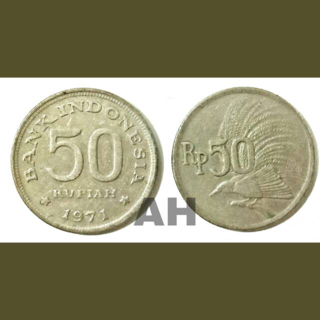 Koin Jadul 50 tahun 1971