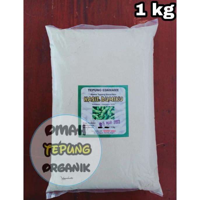 

Tepung KACANG EDAMAME Organik 1 KG/Tepung MPASI Organik/Free Gluten