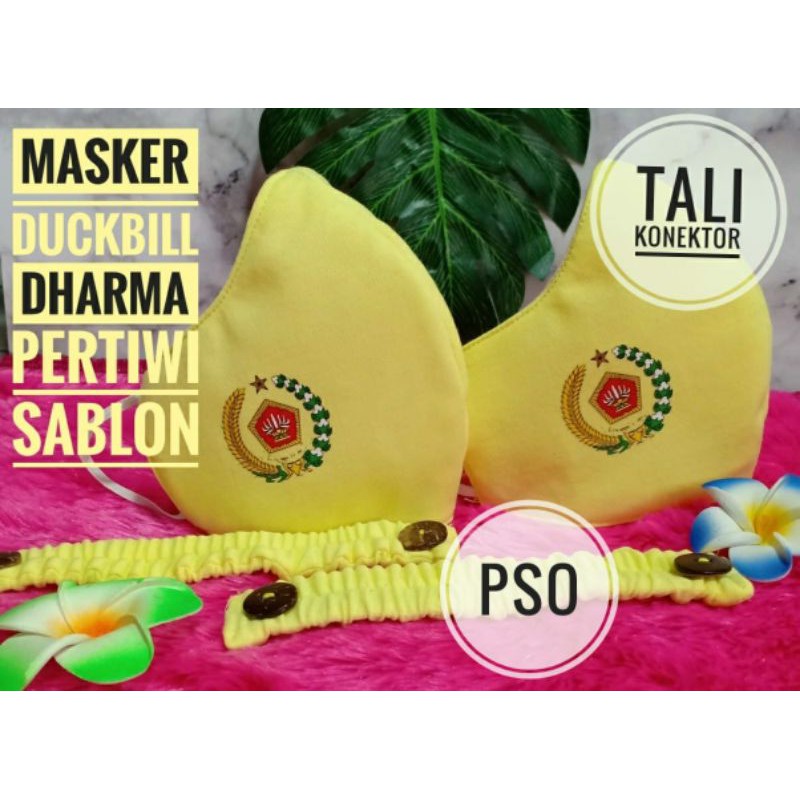 Masker PSO Dharma Pertiwi premium terlaris