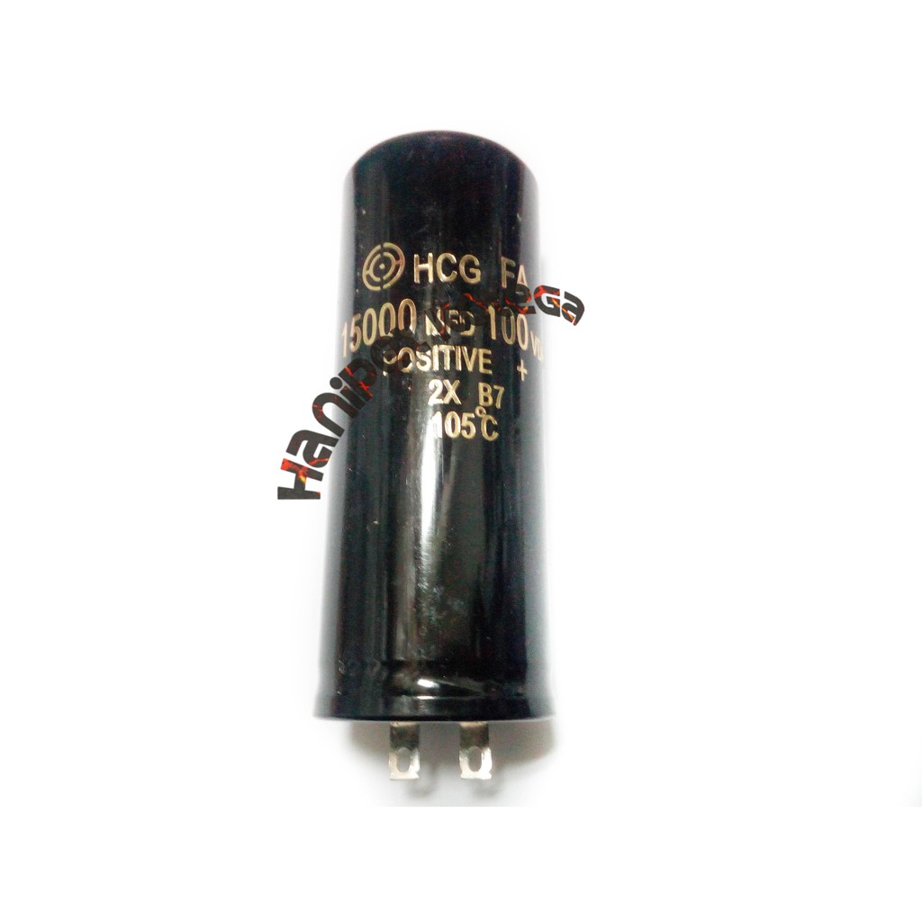 HCG FA 15000 UF 100V Elco Kondensator Elektrolit