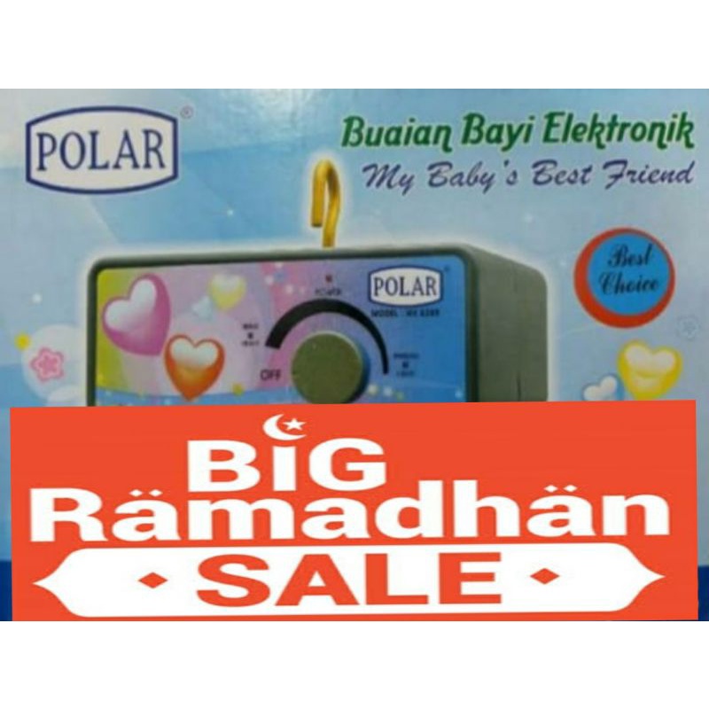 POLAR mesin ayunan bayi elektrik polar fulset lengkap