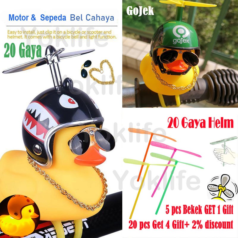 Free Shipping COD Ready Lampu LED Bebek untuk Sepeda Free Shipping COD Ready Lampu LED Bebek untuk Sepeda