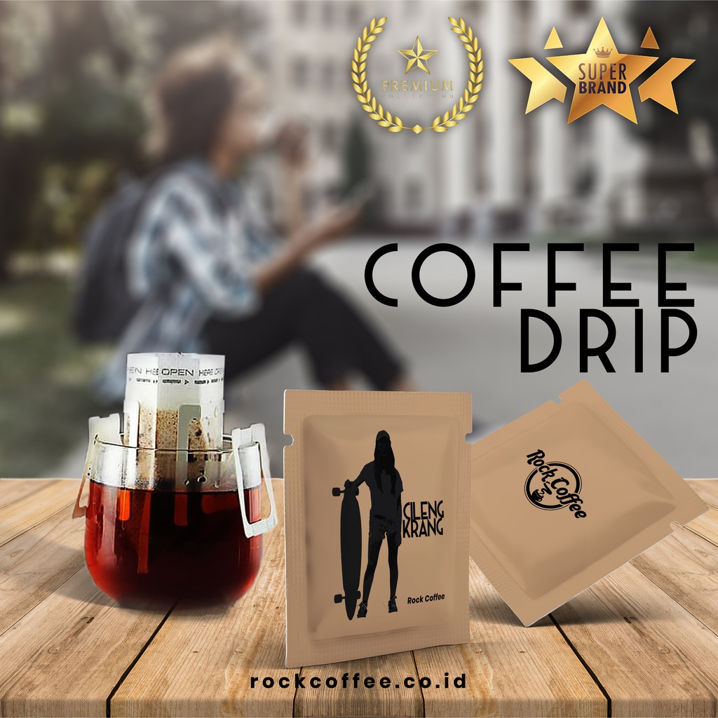 

5 KOPI DRIP / DRIP COFFEE / TRAVEL COFFEE FILTER Cilengkrang
