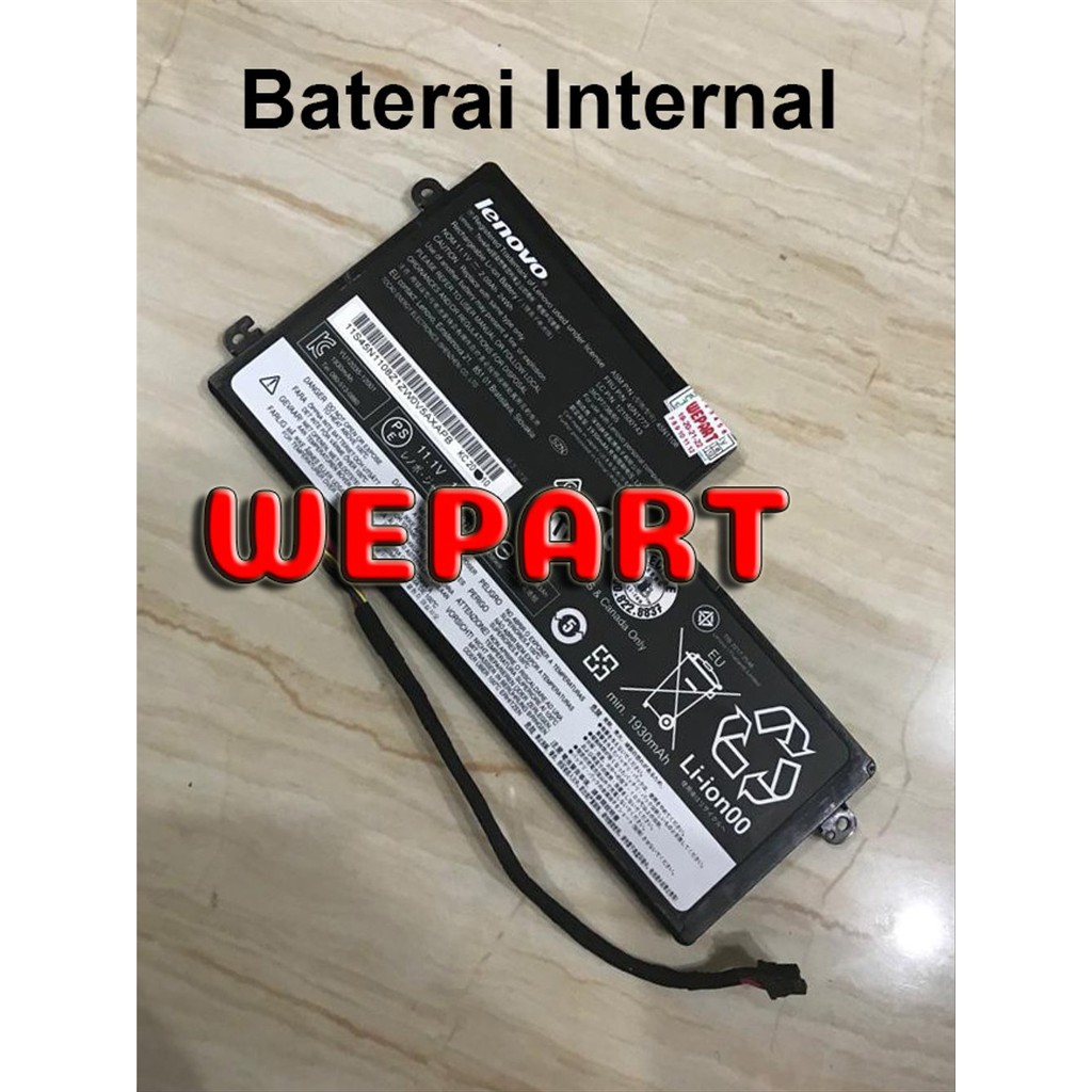 Baterai Batre Battery Original Lenovo Thinkpad T440S T440 T450 T450s T460 X240 X240S X250 X250S X260