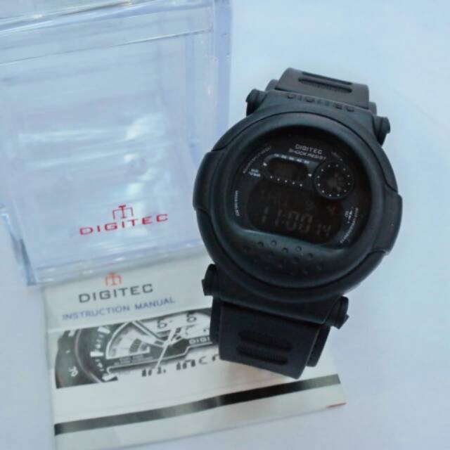 Jam Tangan Sporty Digitec DG-2101T Original Full Black