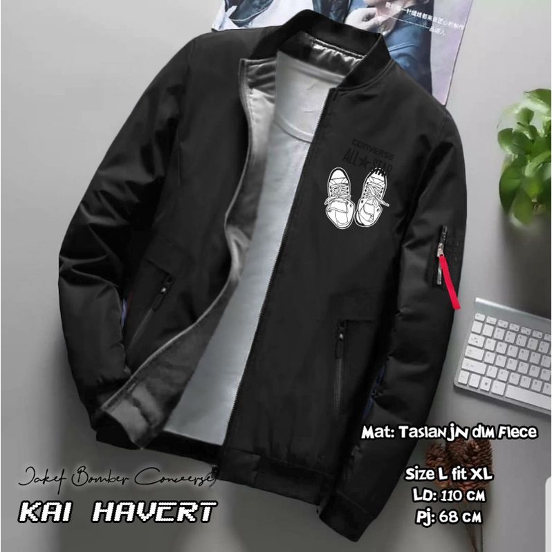 BOMBER CONVERSE / BOMBER BOLAK BALIK / BOMBER PRIA / BOMBER MURAH / BOMBER MOTIF