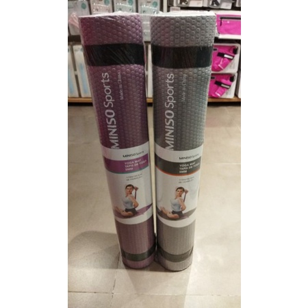 miniso matras yoga anti slip / miniso yoga matt 5mm