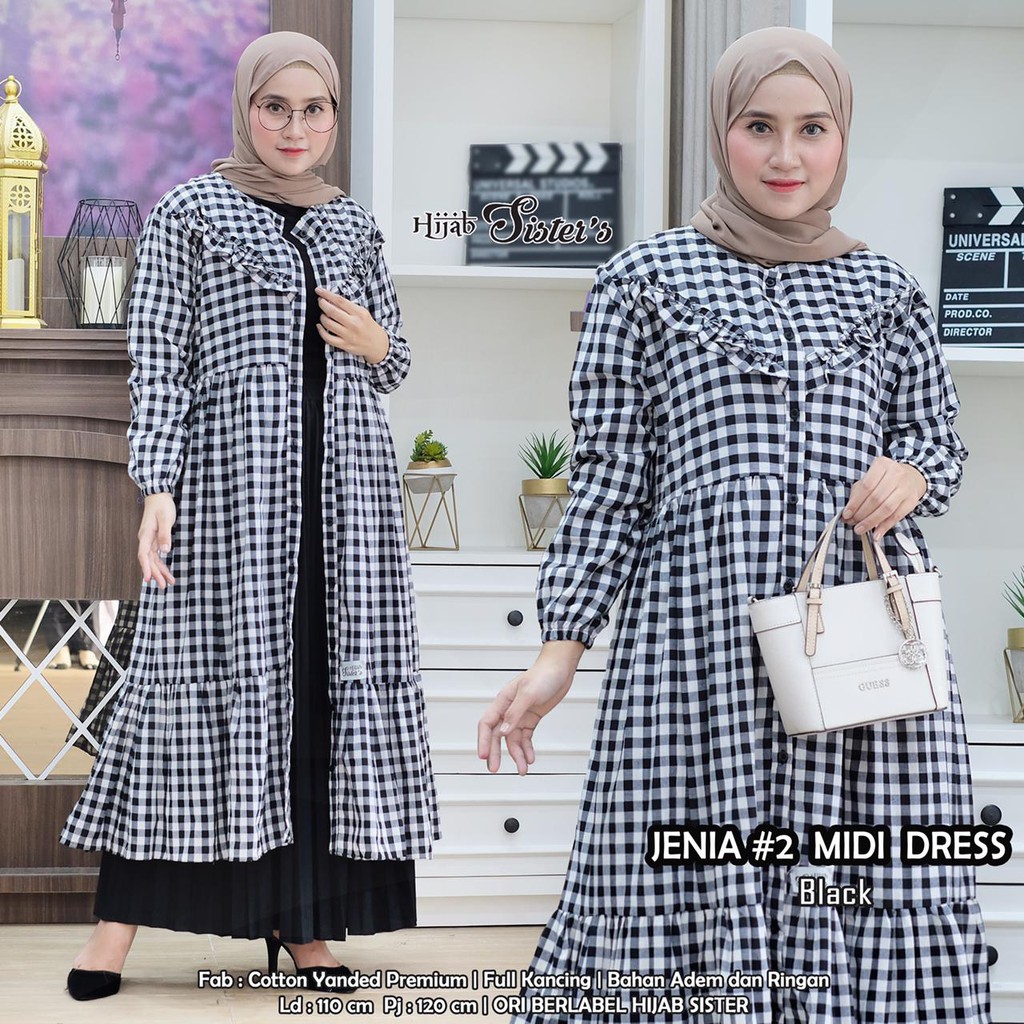 Jenia Midi Dress #2 By Hijab Sister