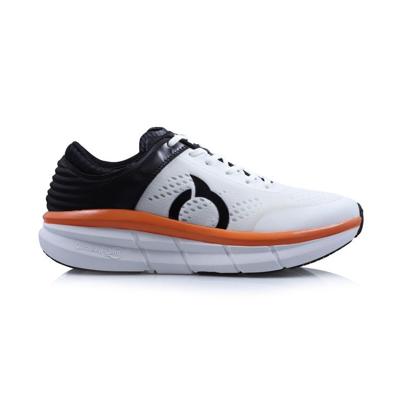 Ortuseight Sepatu Running Hyperglide White/Ortrange/Black