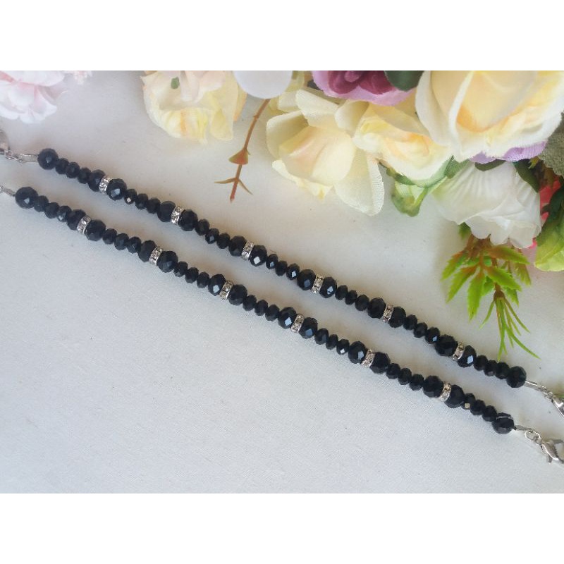 konektor kristal ceko konektor masker hijab konektor premium konektor masker 2in1 konektor masker