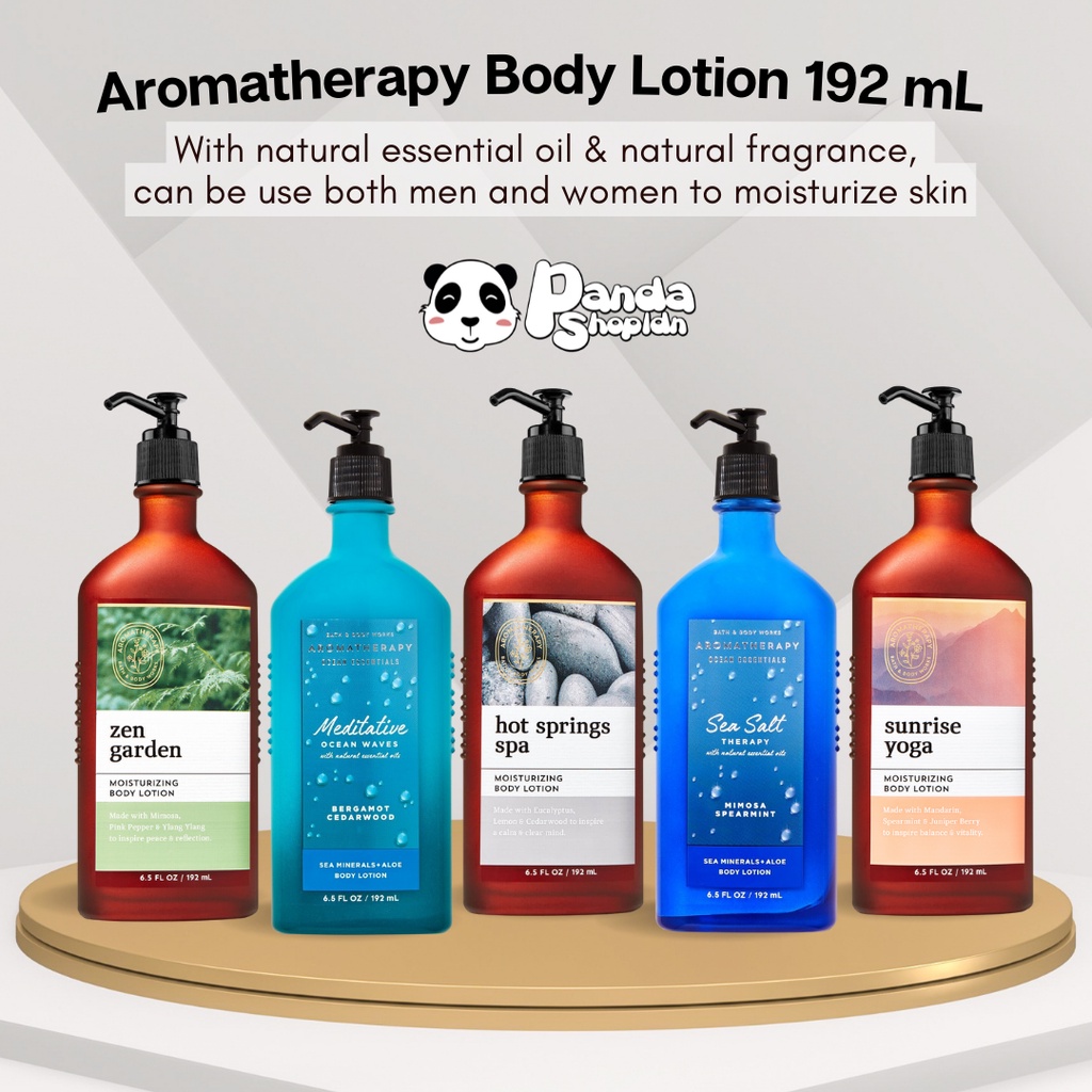 BBW Body Lotion Aromatherapy New