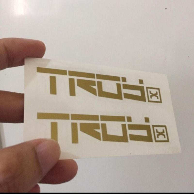 Cutting Sticker Element Troy X Version