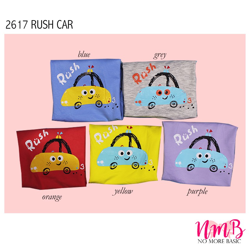 Kids Sweater 2617 Rush Car -  Baju Lengan Panjang Anak