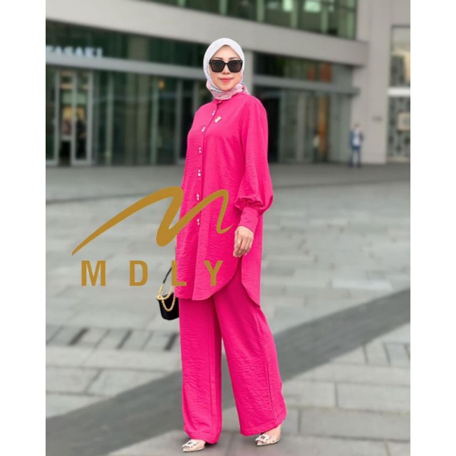 Stelan Wanita Terbaru Zahira Lux Set by mdly