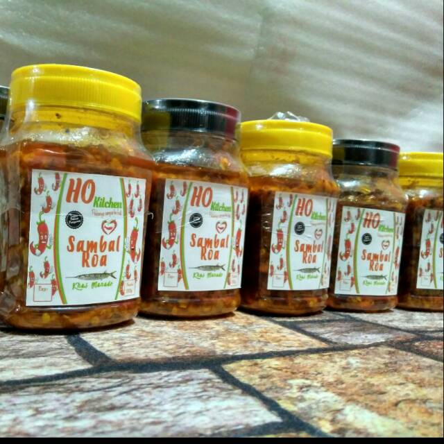 

Sambal Roa Asli Manado Pedas 200gr