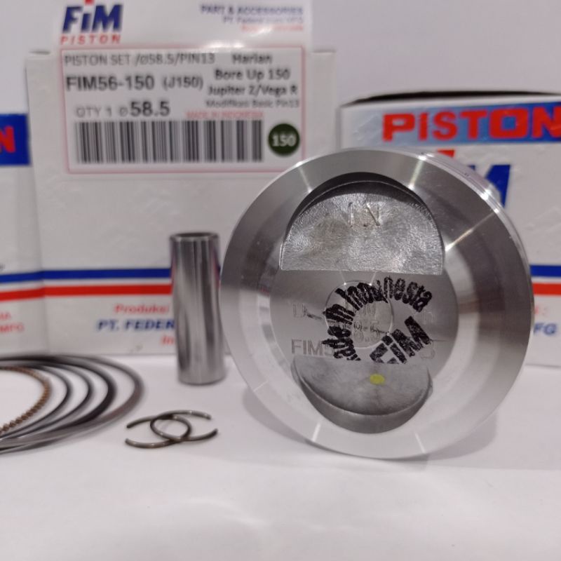 PISTON KIT SEHER SET JUPITER Z XXB 57 57,5 58 58,5 59 PIN 13 FIM-3