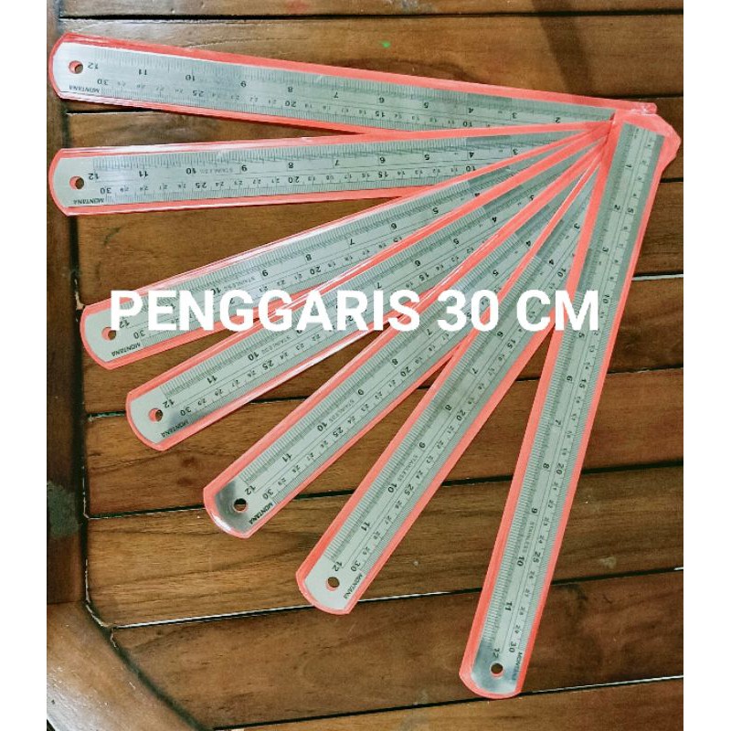 

PENGGARIS STAINLESS / BESI / STENLIS 30 CM