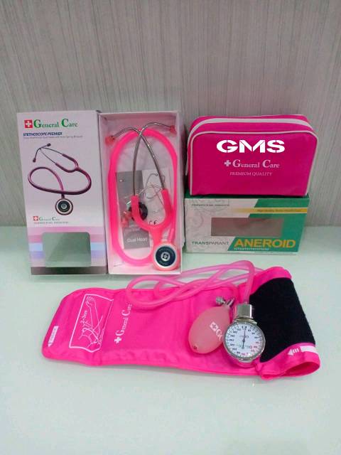 Paket Tensi Aneroid + Stethoscope Premier General Care