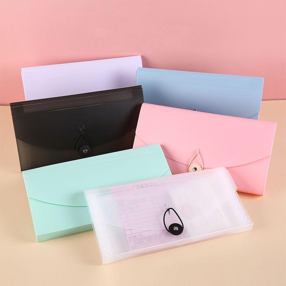 Chookyy 13saku Expanding File Folder Rumah Kantor Supplie Expandable Business Document Organizer Untuk B6