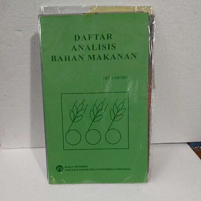 DaftarAnalisisBahan Makanan