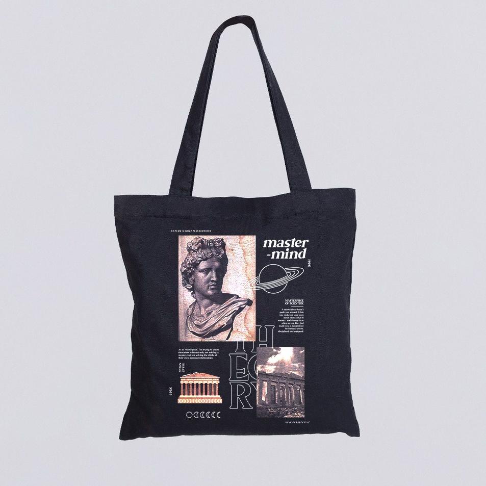 Tas Totebag Mastermind Series (Ada Resleting) [AL.21Jl22q]