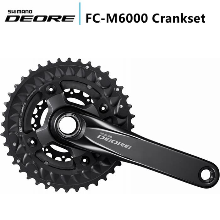 Termurah Crank shimano deore M6000 (40-30-22T)