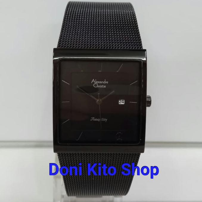 Jam Tangan Wanita Original Alexander Cristie AC8333 Black