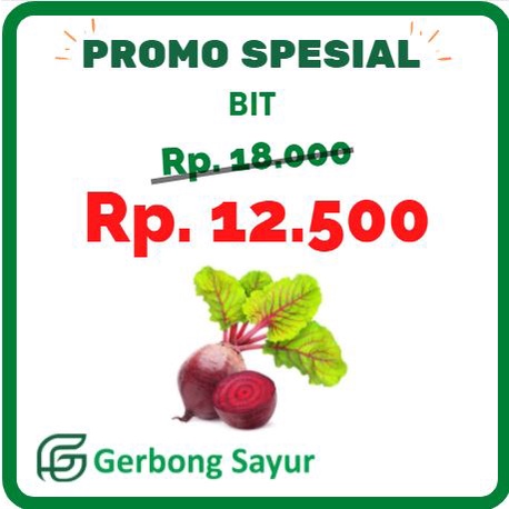 

Buah Bit Segar - 500g