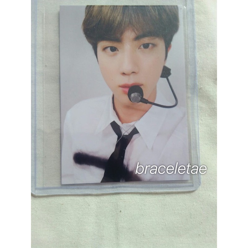 BTS JIN ARMYPEDIA PUZZLE PHOTOCARD OFFICIAL