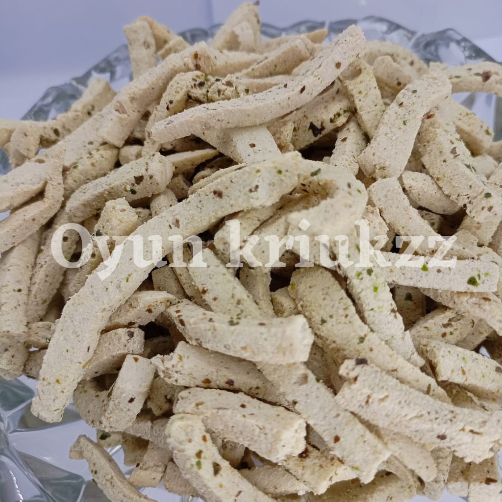 Basreng 500 GRAM pedas jeruk  (BASO GORENG ) Stik basreng / baso goreng  /basreng-6