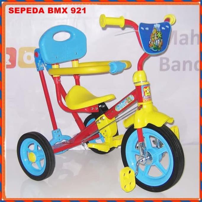Mainan Anak Sepeda Anak Roda 3 PMB Safari BMX 921 Dorongan Payung