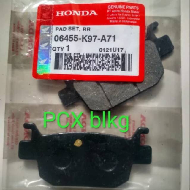 kampas rem belakang original pcx lokal