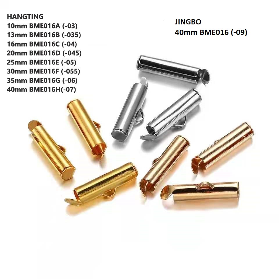 Kait Tabung Gesper Besi Diy Gelang Konektor Aksesoris Pembuatan Perhiasan Harga/10pc