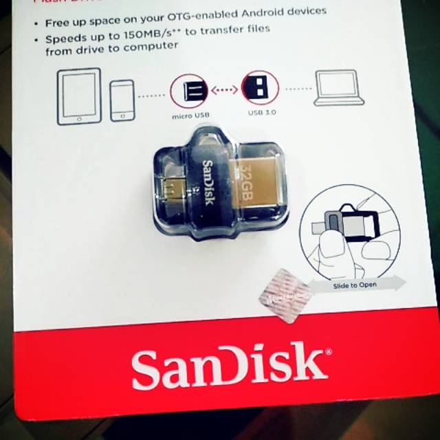 Flashdisk Otg 32 gb sandisk