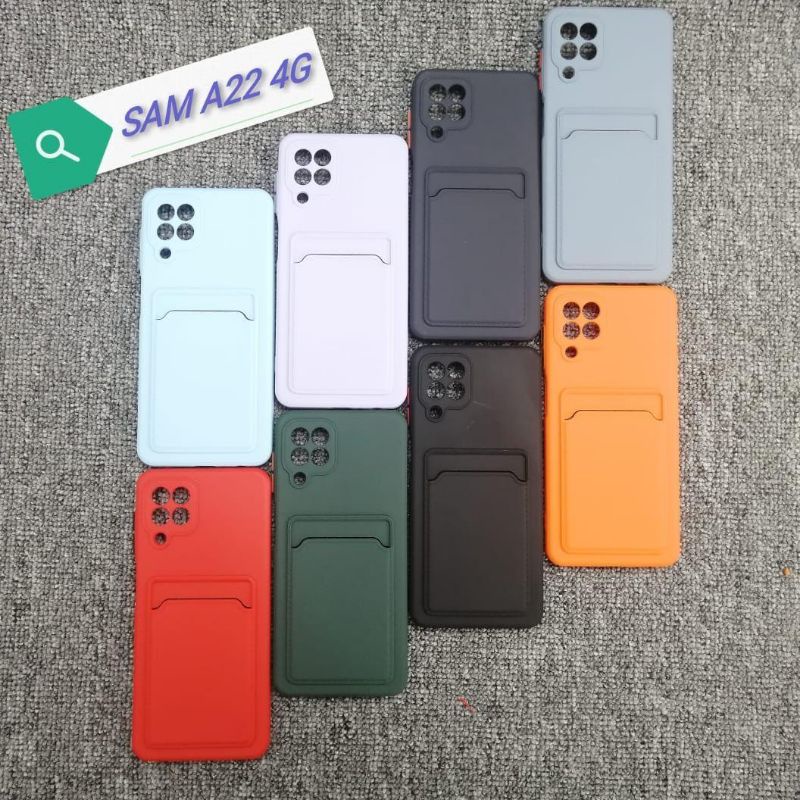 Silvertech Silikon Tebal Aneka Warna Samsung A22 4G M22 Kesing Samsung A22 4G M22 Softcase Samsung A22 4G M22