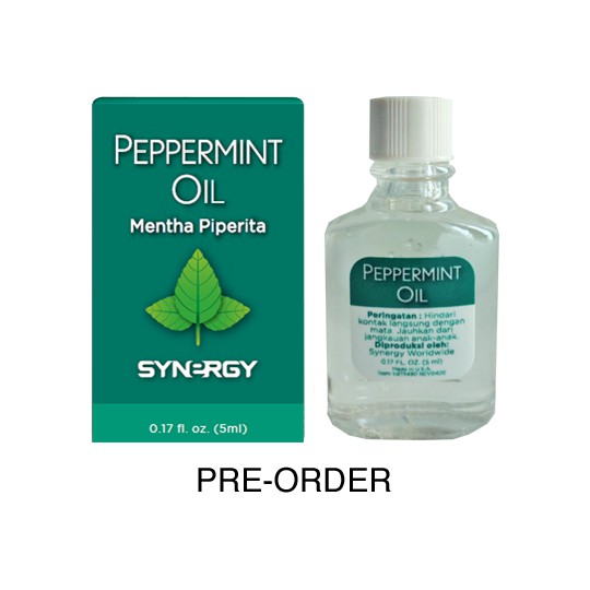 PEPPERMINT OIL Synergy Original Synergy Worldwide  Indonesia