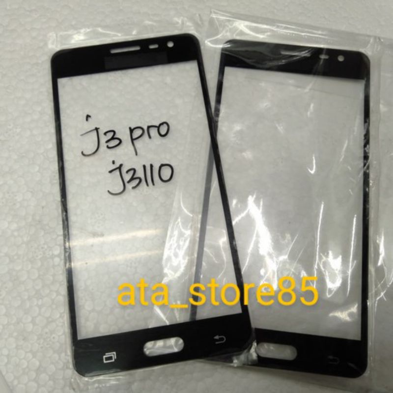 Kaca Depan TS TC Touchscreen Glass LCD Samsung J3 Pro Original