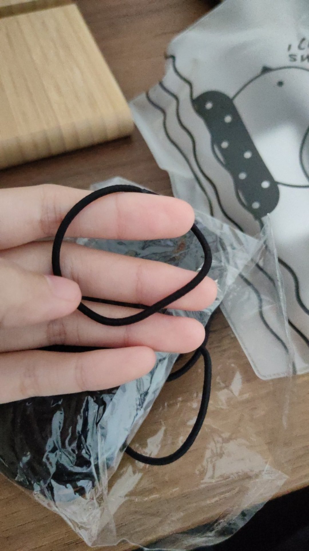 Millennio Ik01 Ikat Rambut Korea I Can Swim Isi 100 Pcs Warna Warni