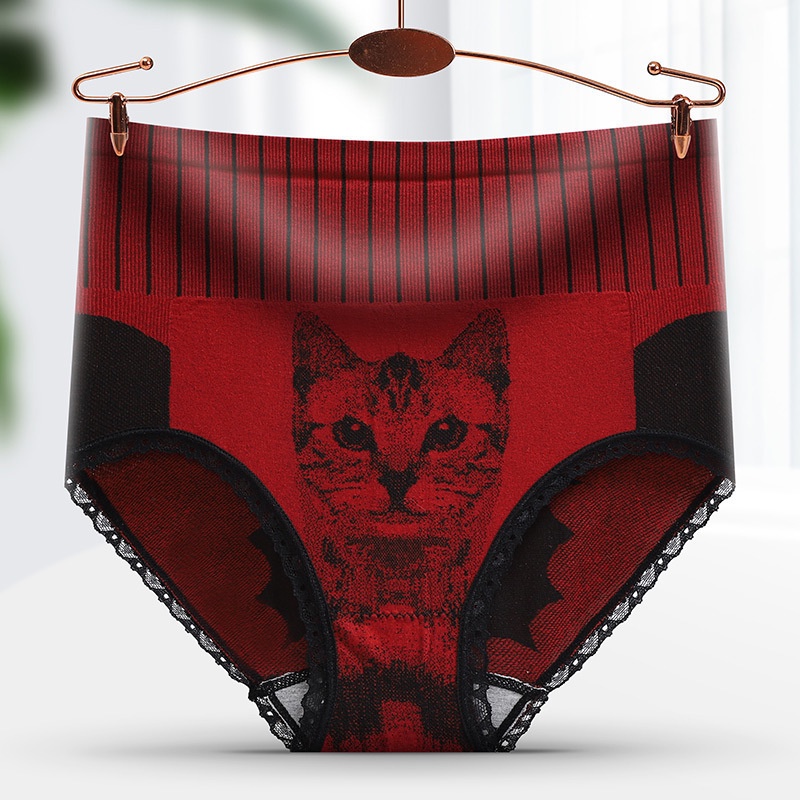 Celana Dalam Wanita Tinggi Renda CD Underwear Panties CAT Style CD40