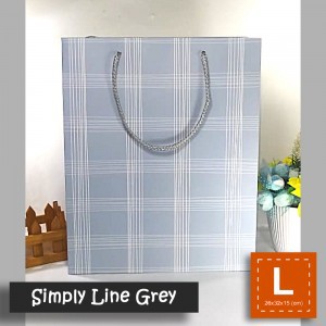 

Paper Bag Tali - L SIMPLY LINE