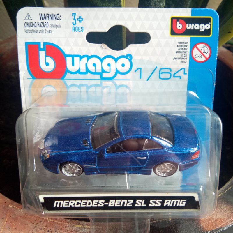 Diecast mobil 1/64 Mercedes benz sl ss amg