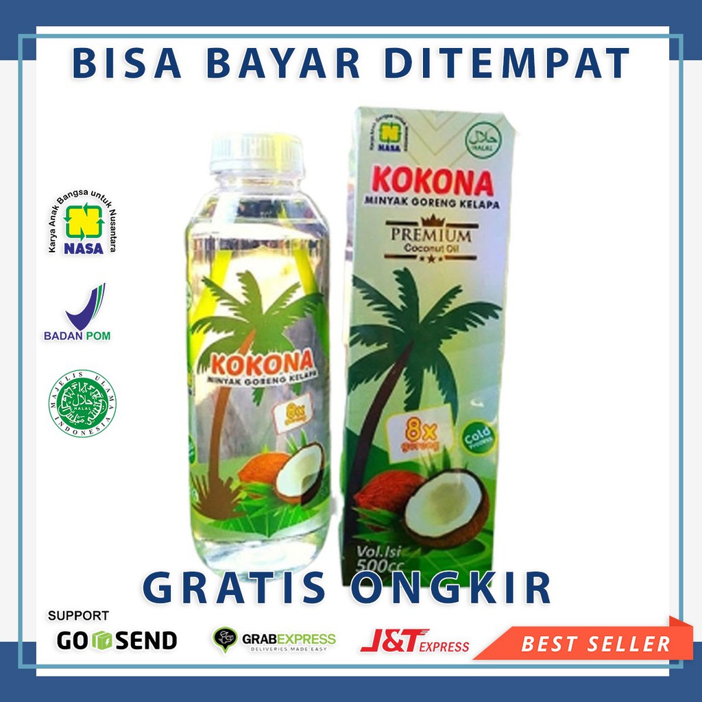 

MINYAK GORENG KELAPA KOKONA NASA / KOKONA / Stockist Nasa Jakarta Timur