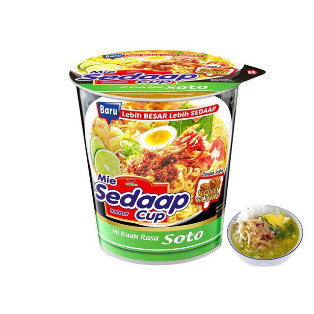 

MIE SEDAAP CUP SOTO